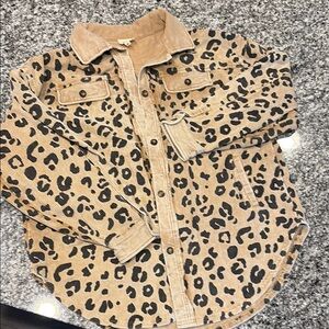 Leopard Print BiBi Shirt